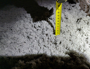 Zateplení stropu sociálního zázemí pomocí foukané izolace